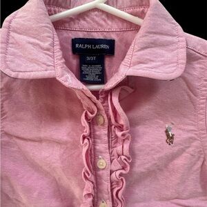 Ralph Lauren Pink Kids Shirt